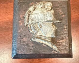 Military Officer Profile Wall Plaque