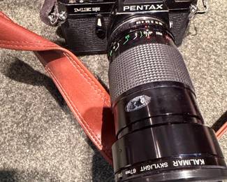 Pentax ME Super mm SLR Camera with Kalimar Skylight mm . Lens