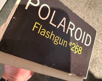 Polaroid Flashgun  with Blue Reflector second image