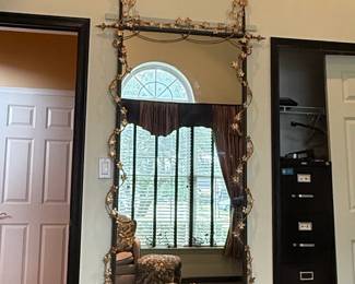 Gilt Leaf and Vine Wall Mirror