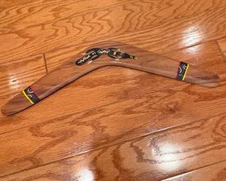 Bunabiri Aboriginal Art Boomerang