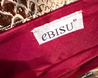 EbisU Clutch or Wallet with Snakeskin Pattern second image