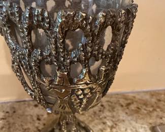 Kiddush Cup with Hebrew Inscriptions second image