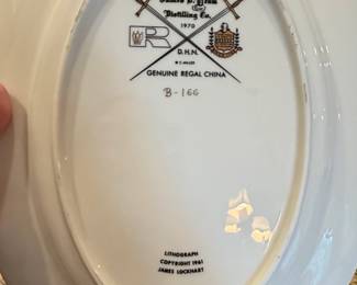 James B. Beam Distilling Co. Mallard Duck Collector Plate by James Lockhart second image