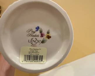 Lenox Posy Baskets Large Vase second image