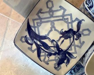 Bombay Windsor Blue and White Ceramic Tea Set
