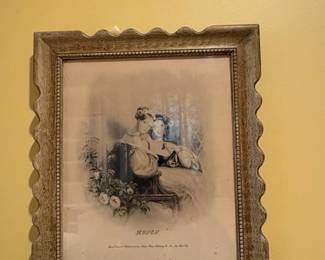 Roses Lithograph by N. Currier