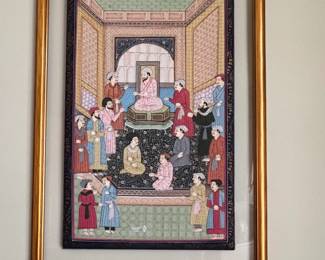 Mughal Style Miniature Painting