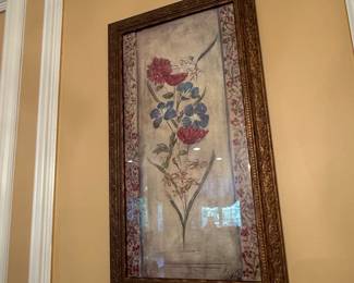 Framed Floral Botanical Print