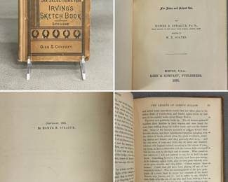 Six Selections from Irving's Sketch Book edited by Homer B. Sprague, published in 1892 by Ginn & Company as part of their "Classics for Children" series