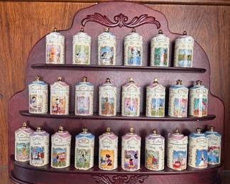 Vintage Disney Lenox Spice Set with Boxes