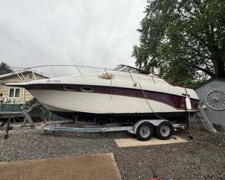 Boat Crownline 95 with trailer $10,000 or Best offer 