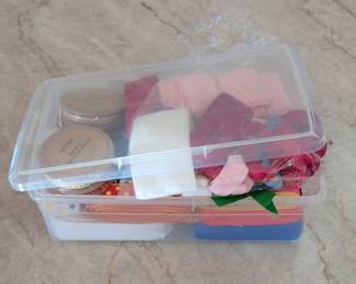 Craft Ribbon Assortment in Storage Container