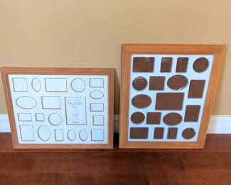 Graphic Arts Collage Photo Frames (Set of 2)