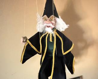 Original Czech Marionette Wizard by Iveta and Pavel Novotný
