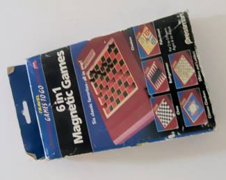 Pressman 6-in-1 Magnetic Travel Games