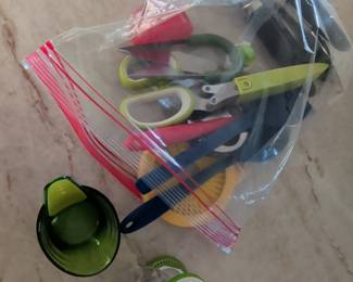 Assorted Kitchen Gadgets and Tools
