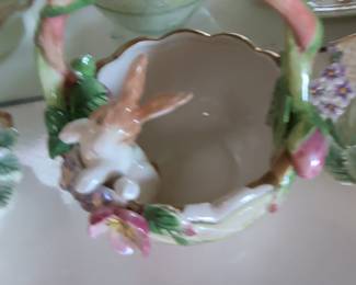 Fitz & Floyd Garden Rhapsody Easter Basket