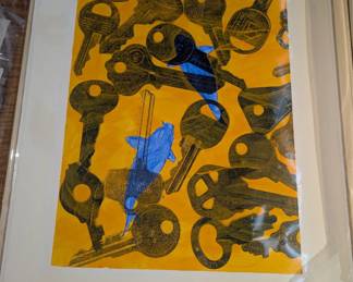 Tons of great unframed work on paper!