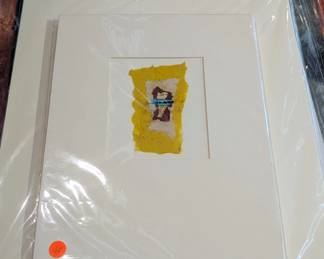 Tons of great unframed work on paper!