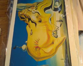 Tons of great unframed work on paper!