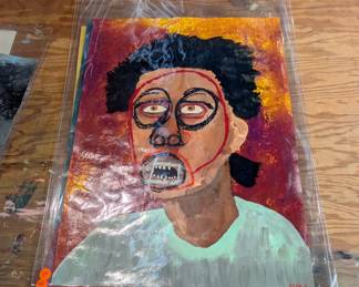 Tons of great unframed work on paper!