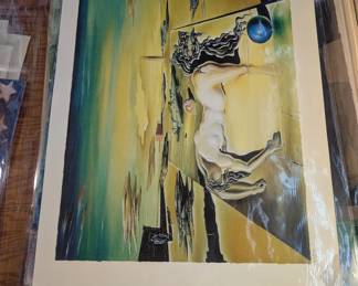 Tons of great unframed work on paper!