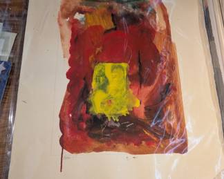 Tons of great unframed work on paper!