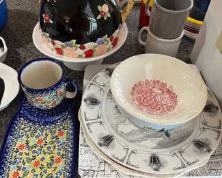 Kitchen full of quality cookware, dinnerware, and more.