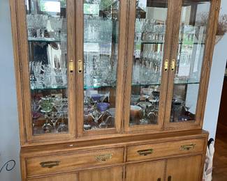 Impressive  china cabinet by Bernhardt.
