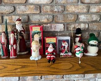 Large selection of Christmas decor.