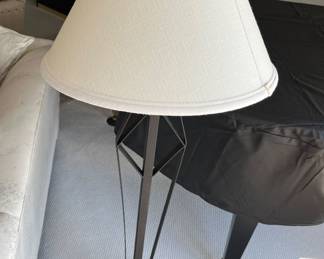 Lighting to be sold includes numerous floor lamps and table lamps.