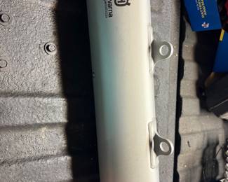 Husqvarna motorcycle exhaust muffler, identified by part number 813.05.682.000