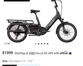 Comps on listed Ebike