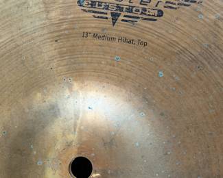 13-inch Meinl Soundcaster Custom top hi-hat cymbal