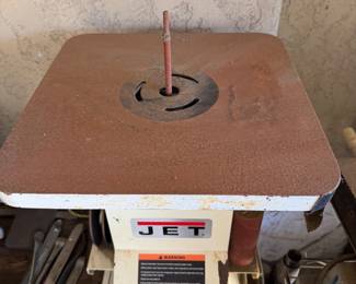 1/2 HP 5.5 in. Benchtop Oscillating Spindle Sander with Spindle Assortment, 110-Volt JBOS-5