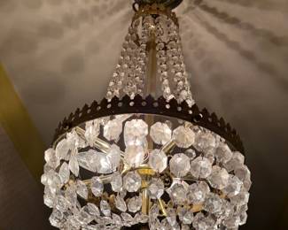 VINTAGE FRENCH EMPIRE STYLE CHANDELIER
