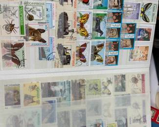 VINTAGE POSTAGE STAMP COLLECTION