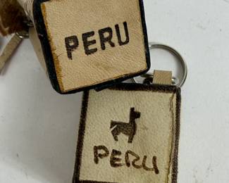 VINTAGE COLLECTIBLE KEY CHAINS EXXON TIGER