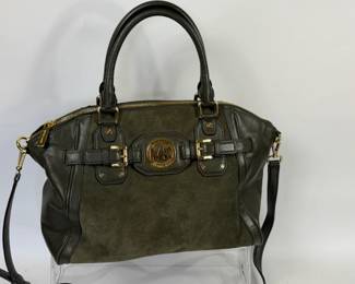 MICHAEL KORS LEATHER & SUADE HAND BAG