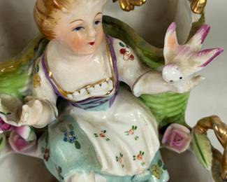 VINTAGE LENWILE ARDALT HAND PAINTED FIGURINES