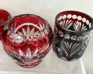 VINTAGE CRYSTAL & GLASSWARE KRYS TOL