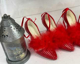 CHRISTMAS ORNAMENTS RADIO FLYER COCA COLA HERSHEYS