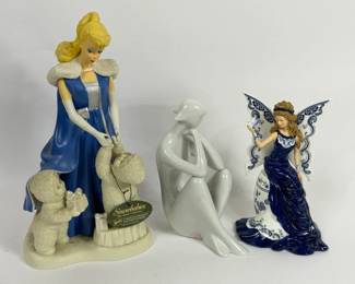 SNOWBABIES BARBIE ROYAL DUX MAGIC OF BLUE WILLOW