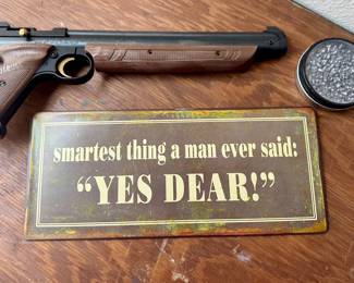 Yes dear with a pellet gun for encouragement