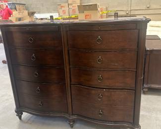 Wooden tall dresser