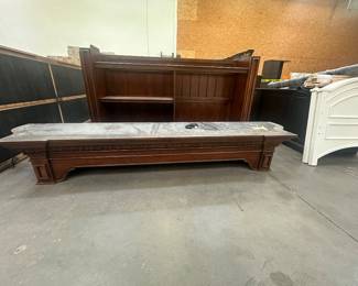 Wood hutch/buffet