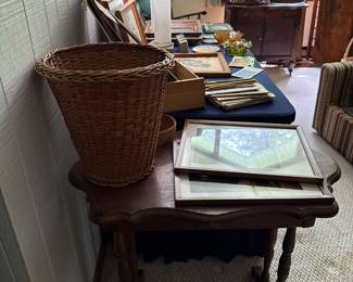 Vintage wood, side table