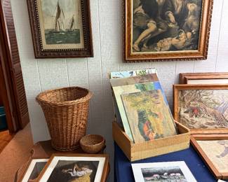 Paintings and frames