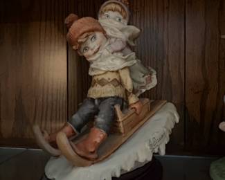Giuseppe Armani Winter Fun Figurine
